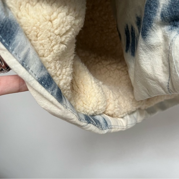 Free People Sherpa Lined Vest Size Small - Picture 14 of 16